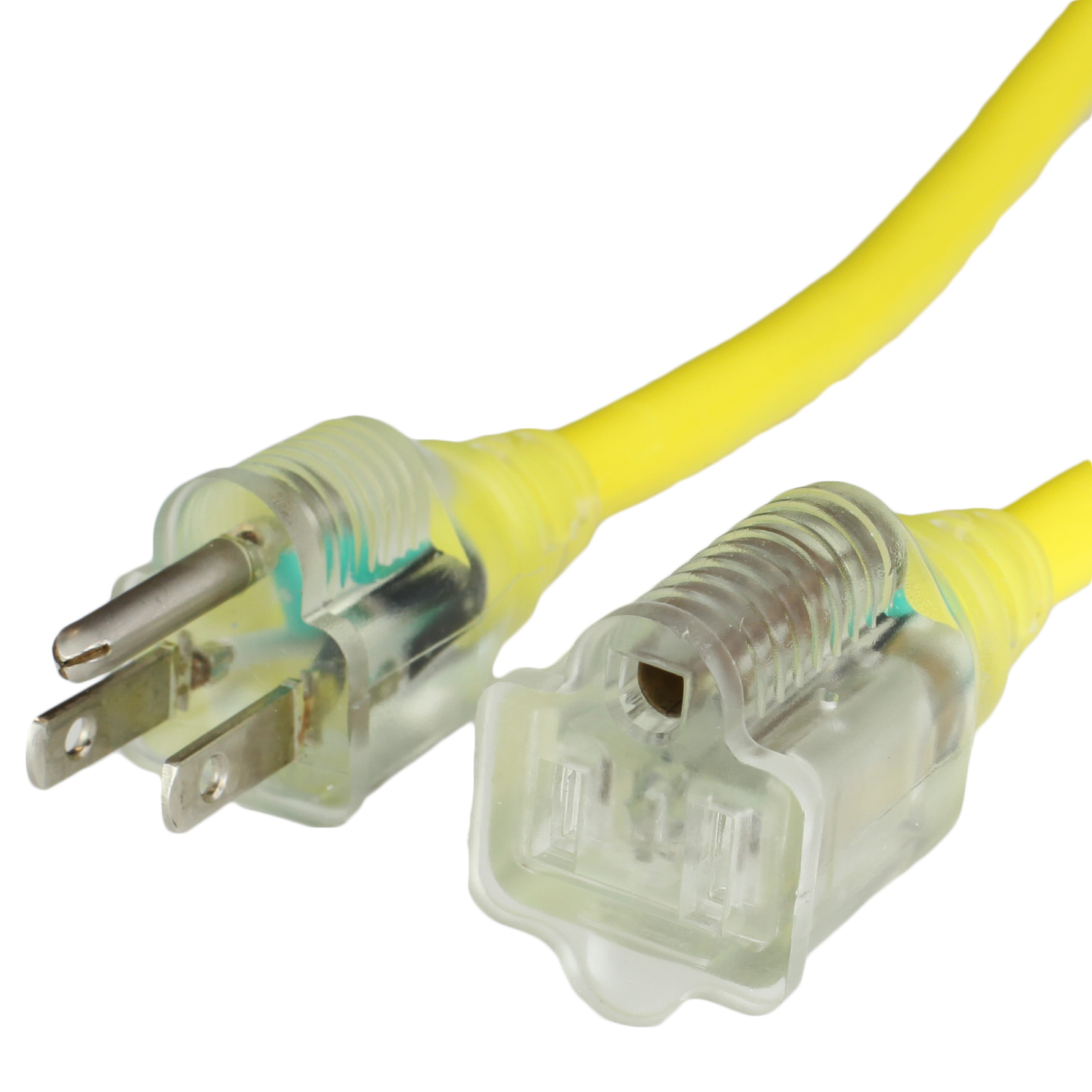 15A YELLOW 5-15P/R Extension Cord