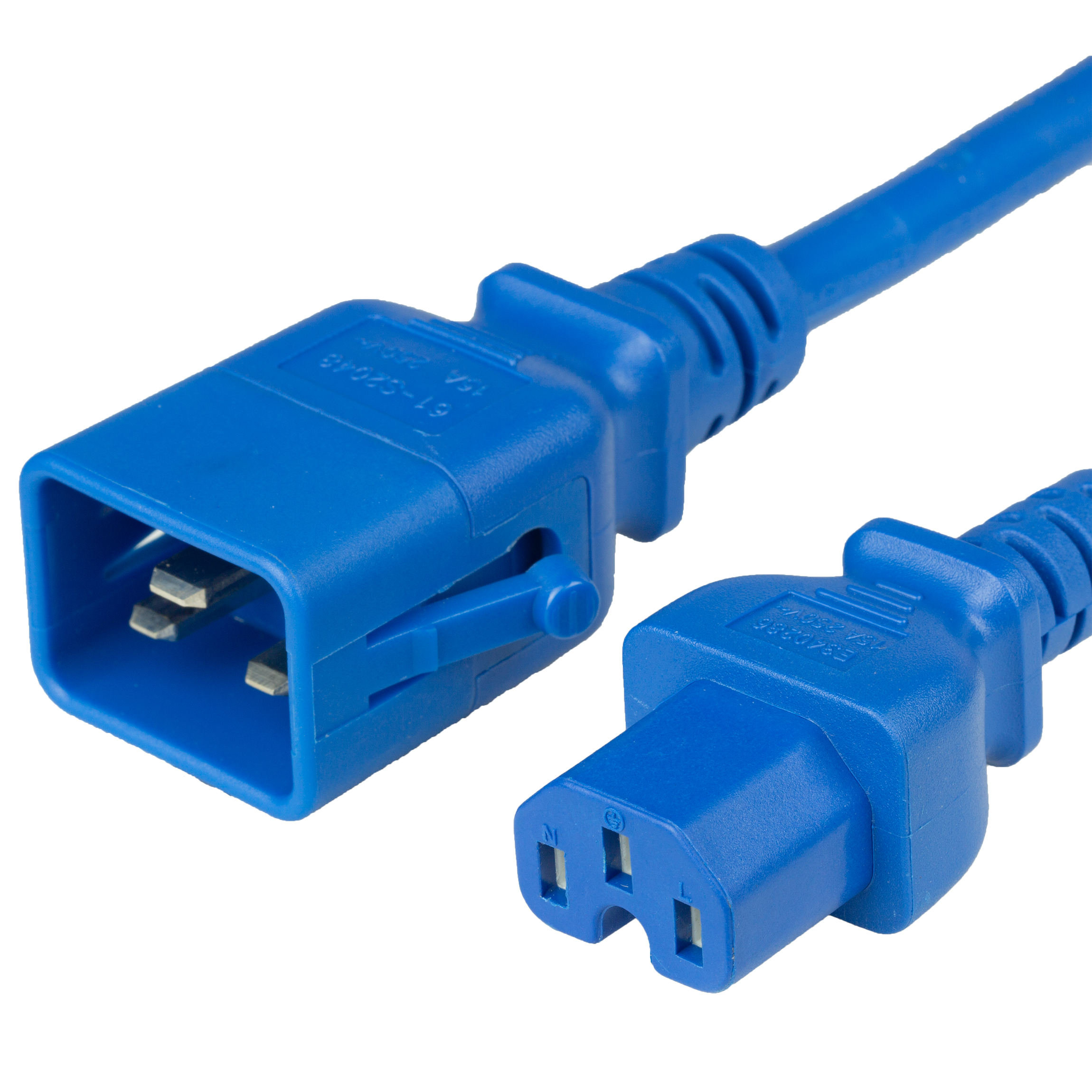 3FT P-Lock C20 to C15 15A 250V BLUE