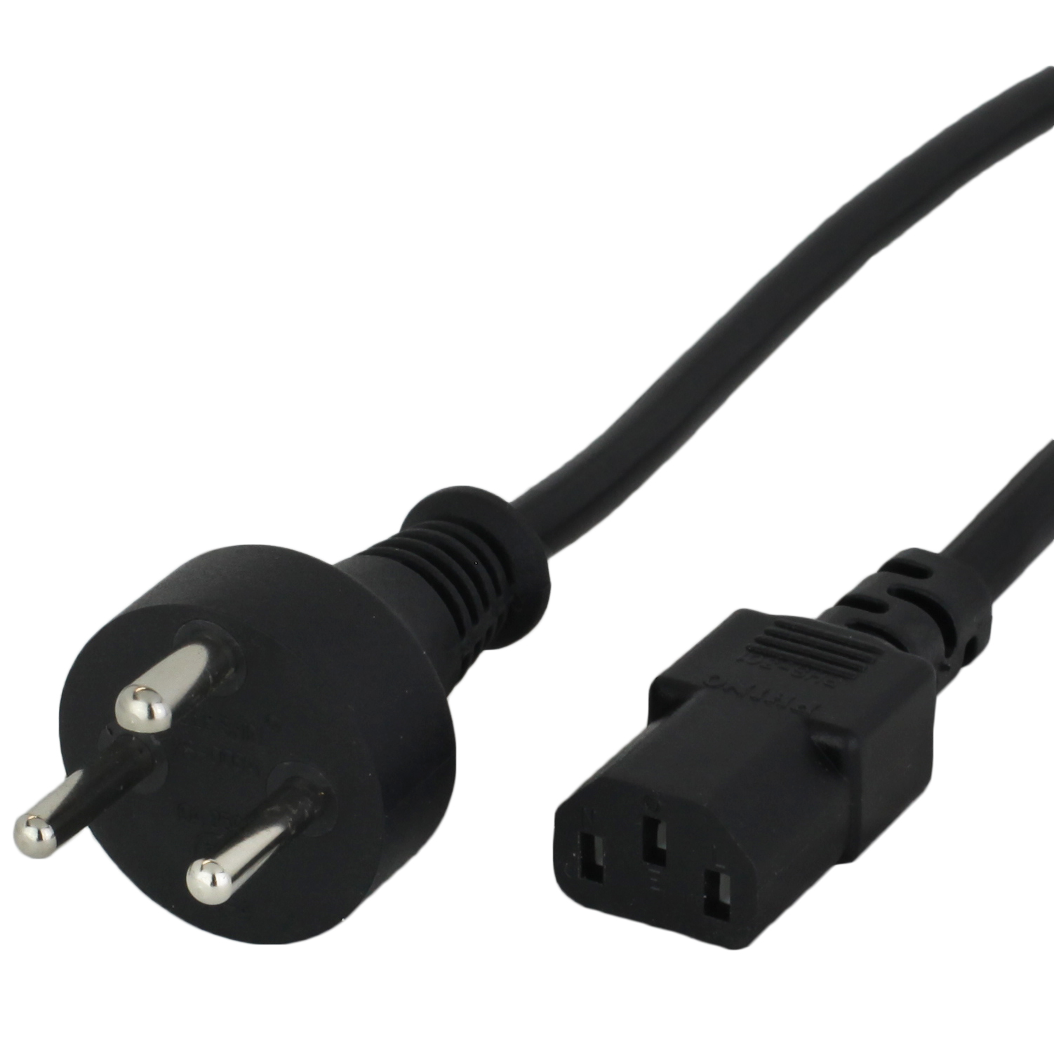 Denmark AFSNIT 107-2-D1 to C13 Power Cords
