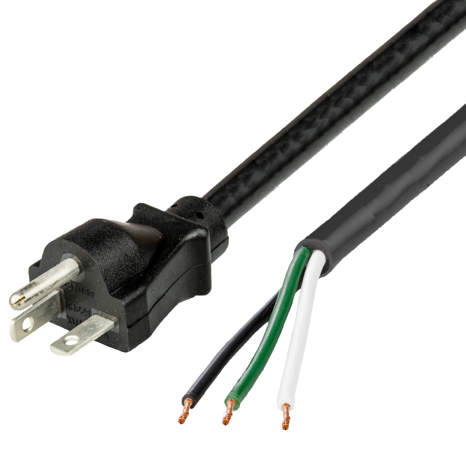 7FT 20A 250V NEMA 620P to Open (Whips, Pigtails) Power Cable