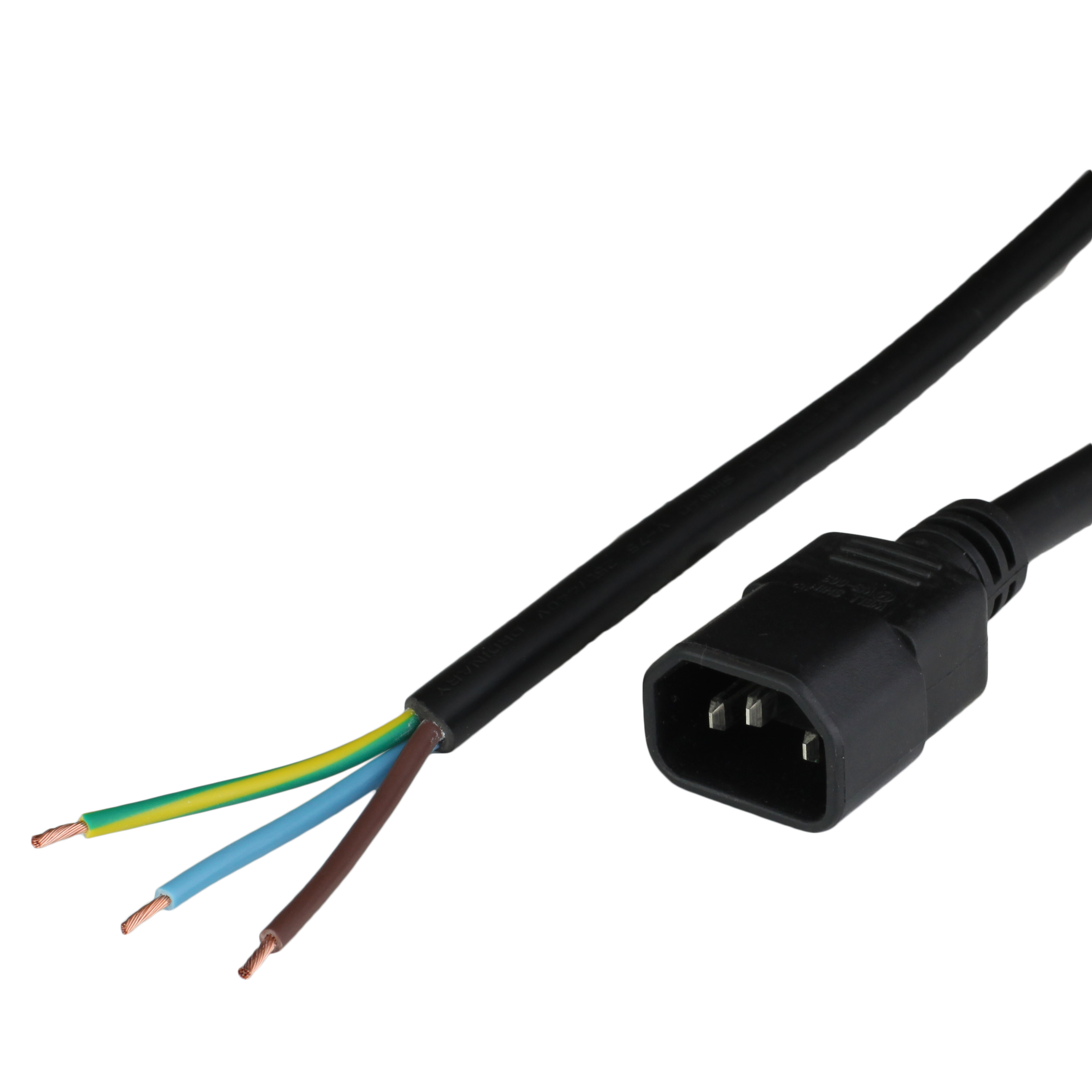IEC 60320 C13 Pigtail Cords C13 to Open Cables
