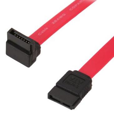 .5M 1.5FT Serial ATA SATA Cable w/ Right Angle Connector