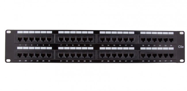 Large Port Cat5e Patch Panel