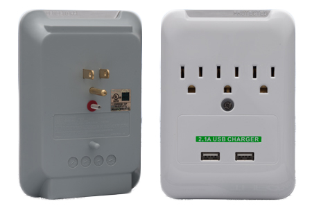 AC Wall Taps (Outlet Attached Wall Outlet)