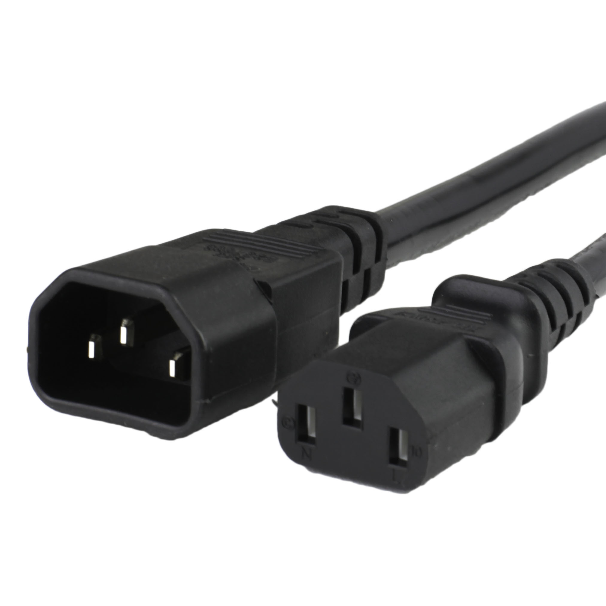 10a C14 C13 Lszh Power Cords Black