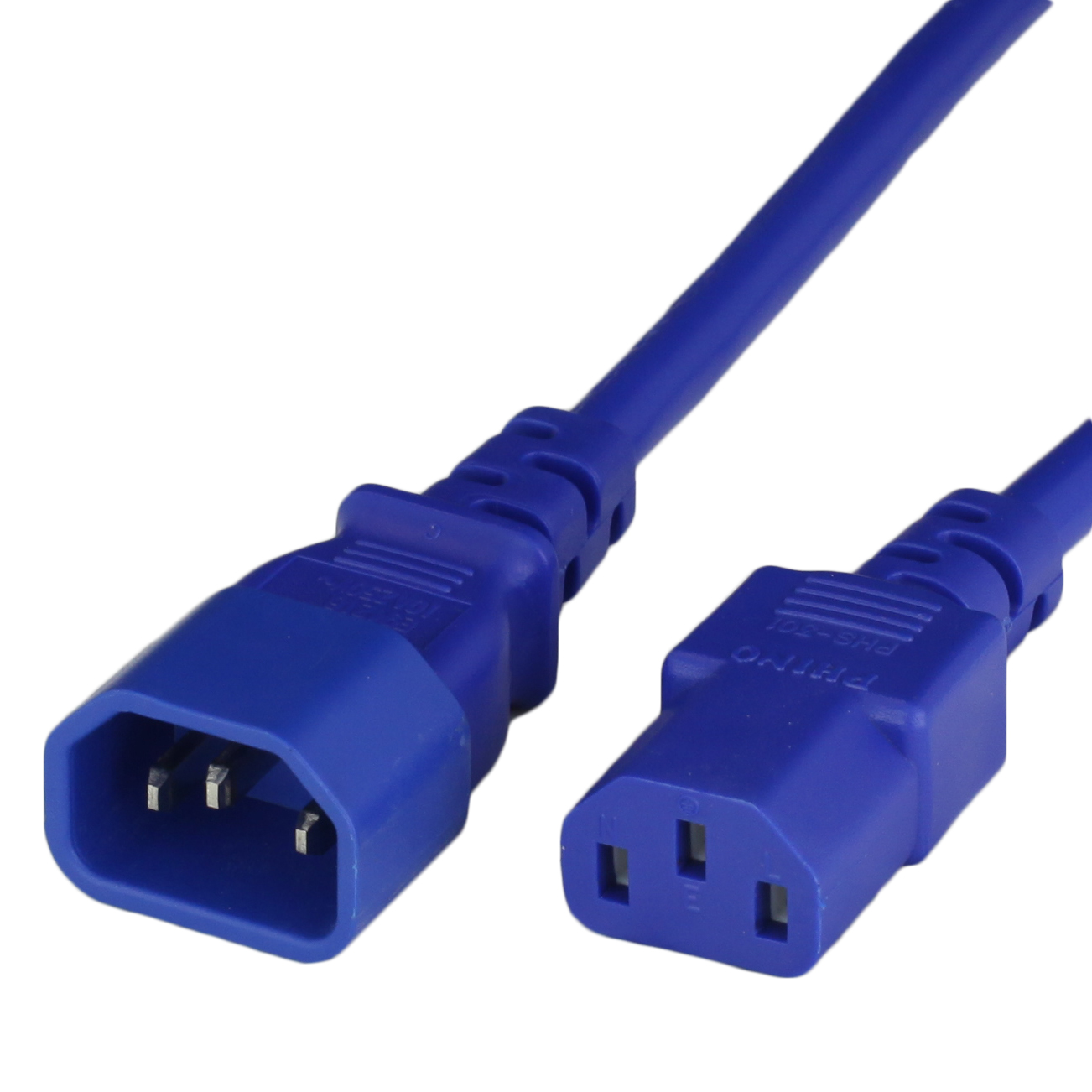 1FT C13 C14 15A 250V BLUE Power Cord