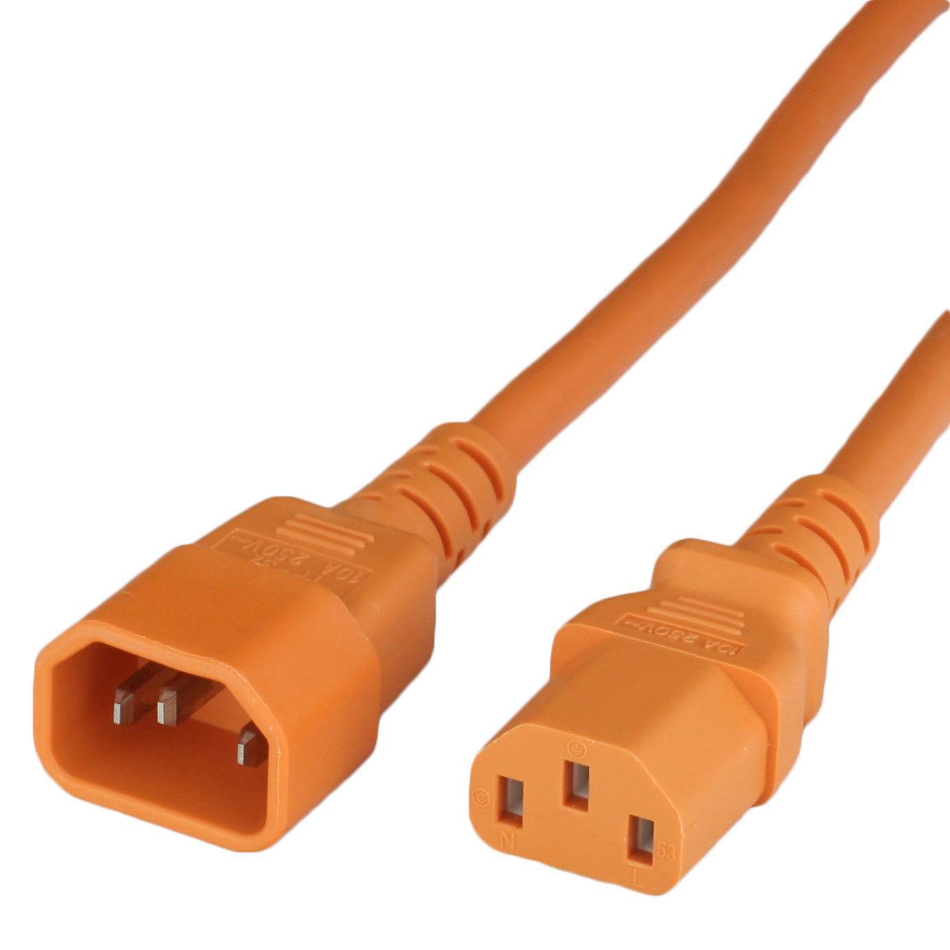 15A IEC60320 C13 C14 Power Cords 14AWG World Cord Sets, Inc.