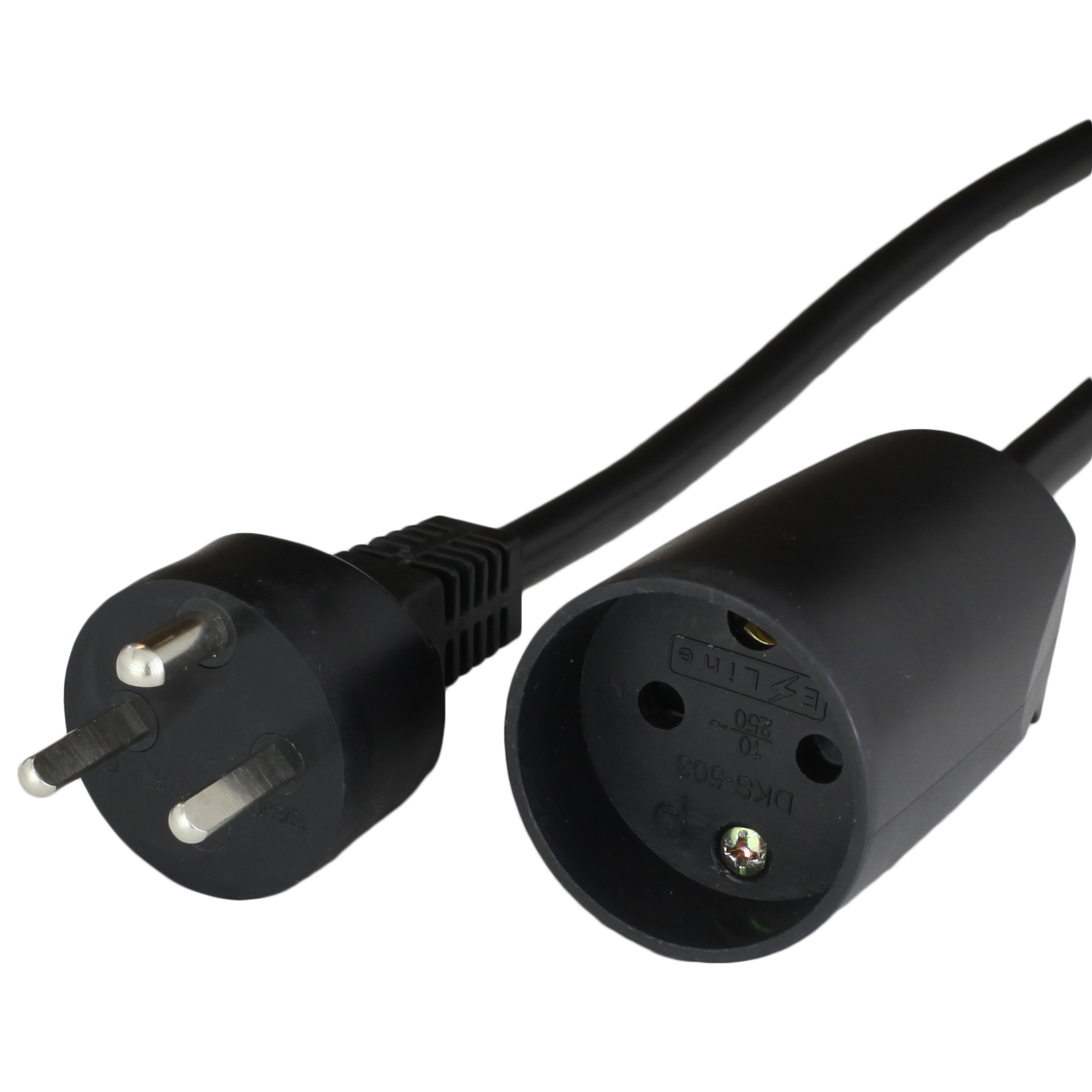 1M AFSNIT 107-2-D1 Denmark Extension Cord H05VV-F3G1.5