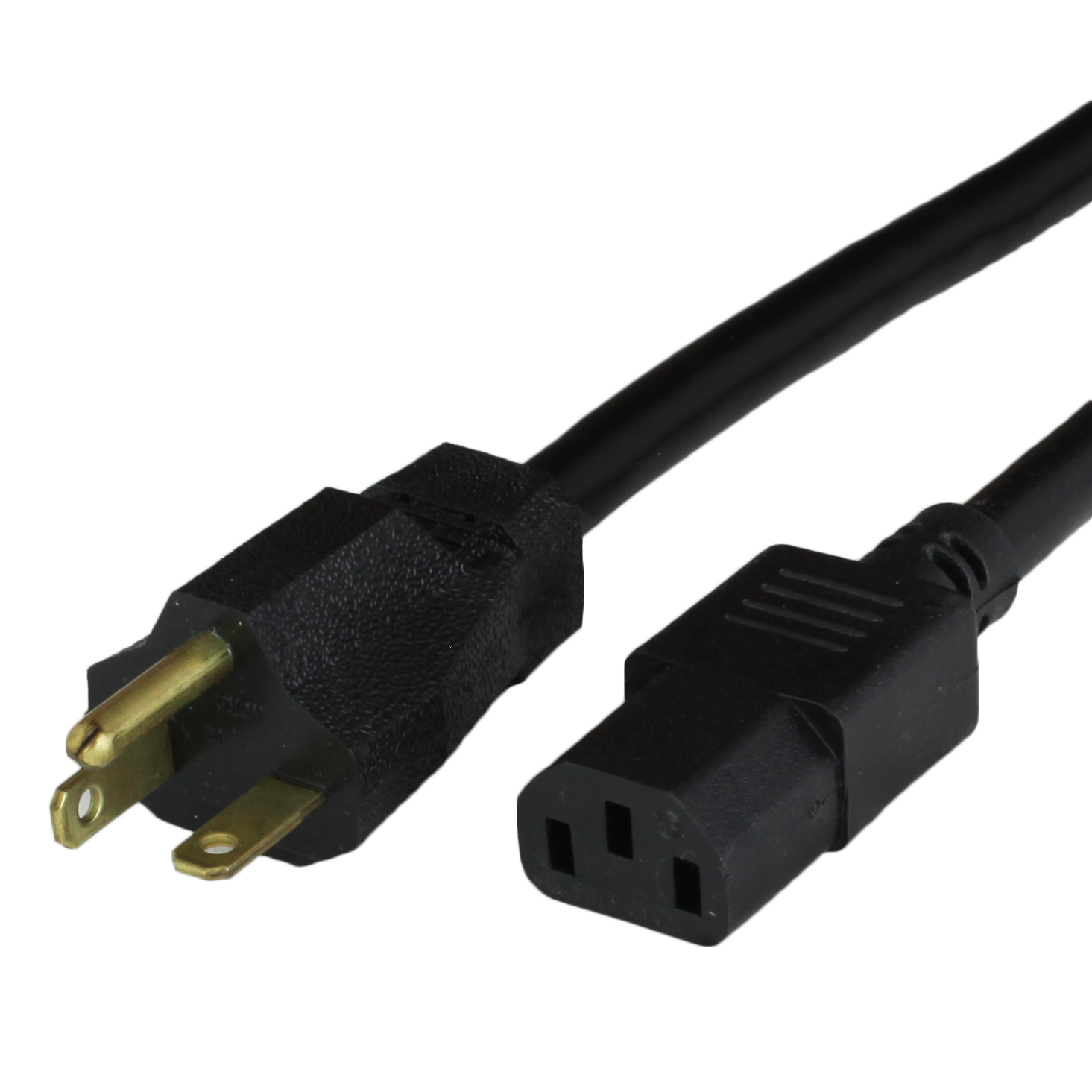 TAA Compliant NEMA 6-20P to IEC 60320 C13 Government Use Power Cords