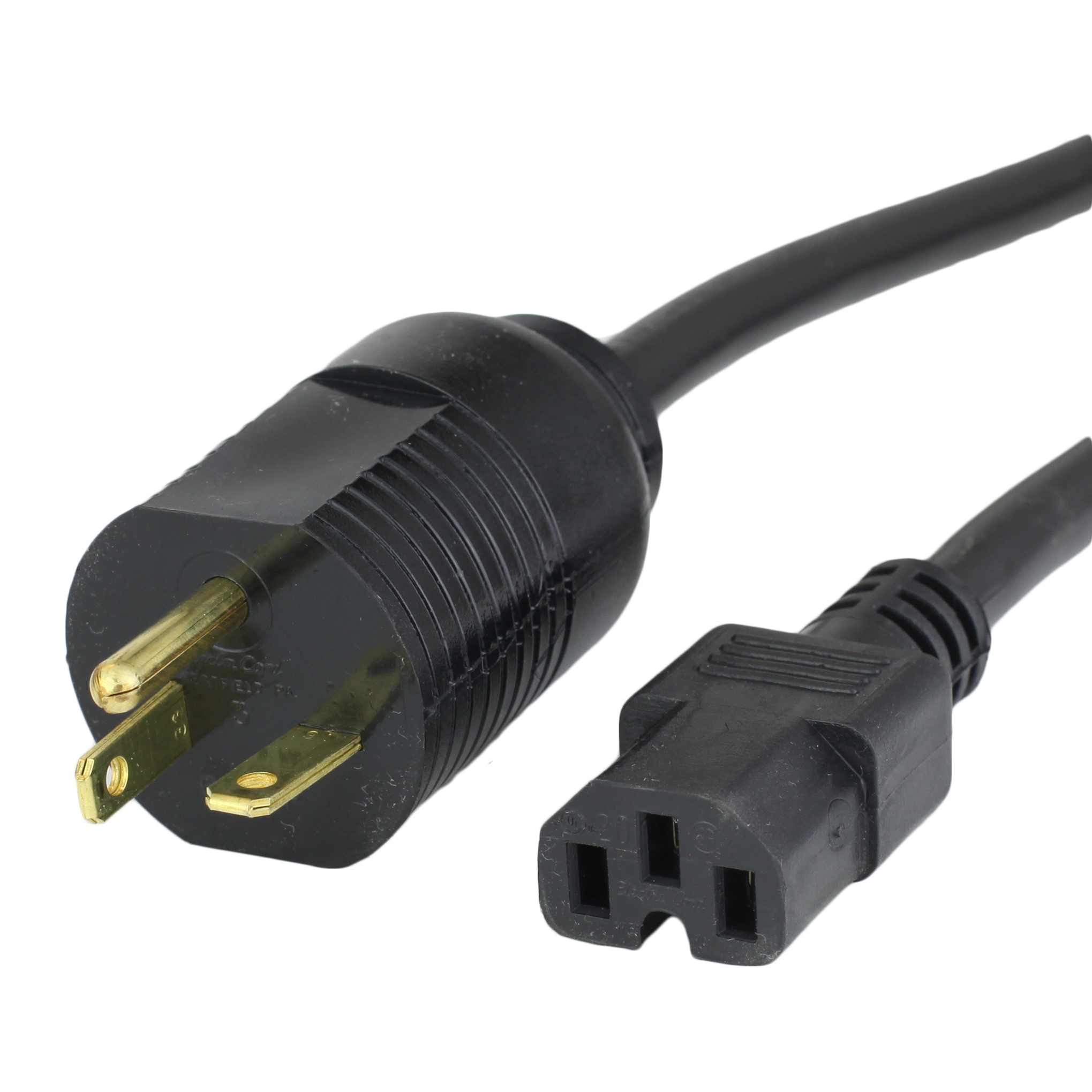 TAA Compliant NEMA 6-20P to C15 250V 20A Power Cords
