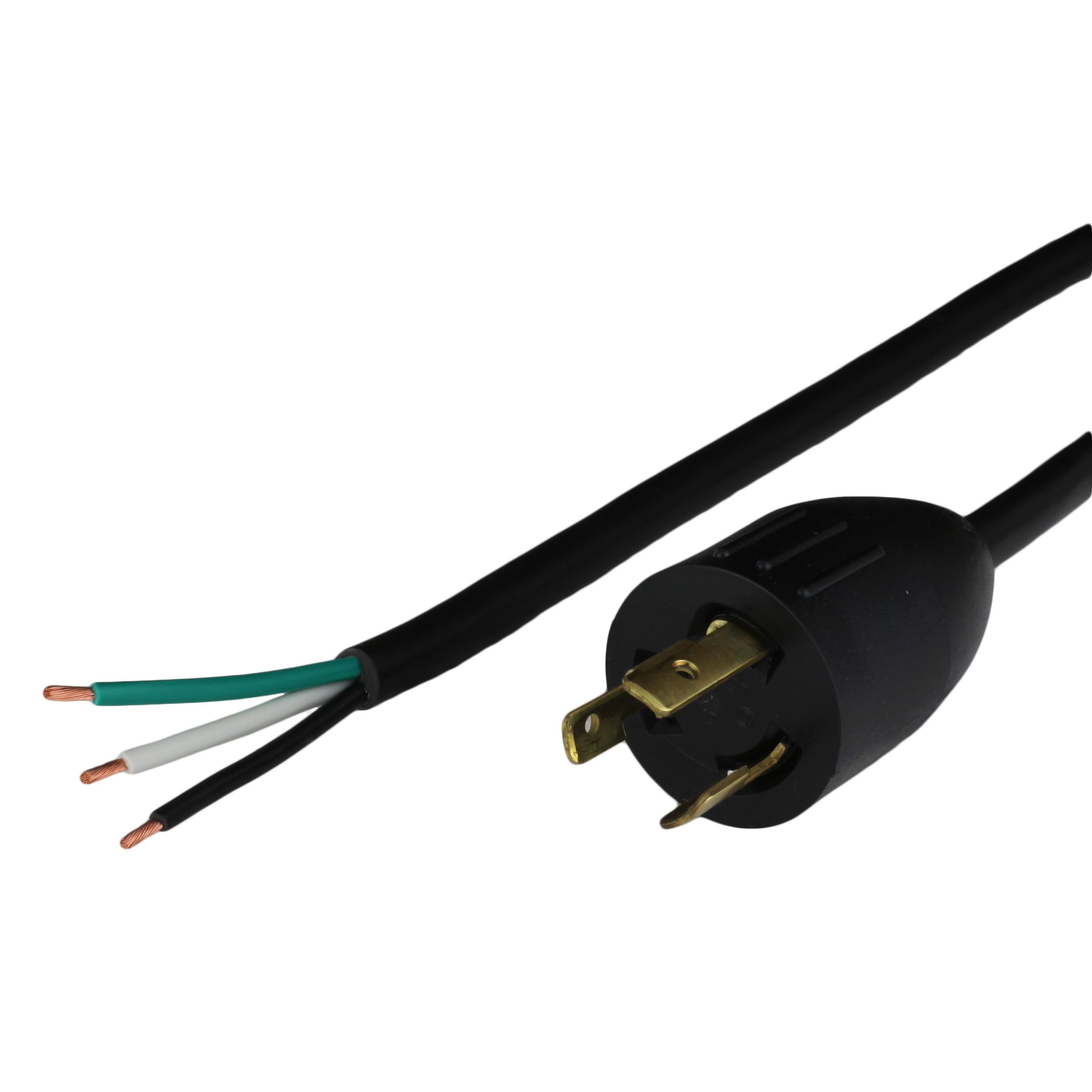 NEMA L5-20P to OPEN END 125V 20A (WHIPS PIGTAILS)