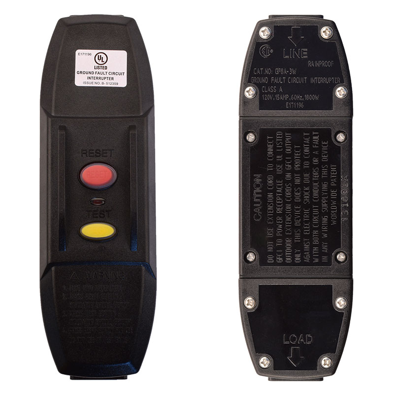 AUTOMATIC RESET - User Attachable - Inline GFCI