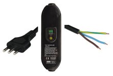 Italy - RCD Power Cords - 10A Plug