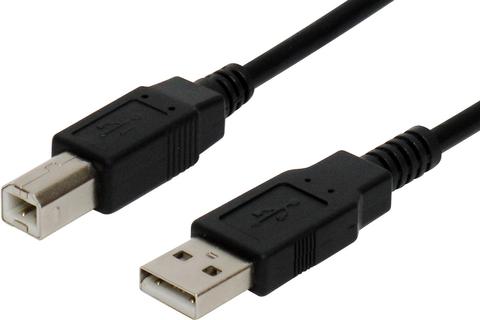 1FT USB 2.0 Type A Male to Type B Male